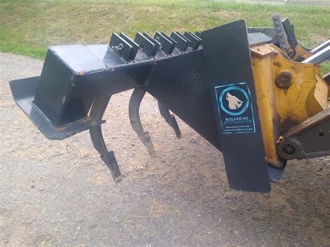 scarifier attachment for skid steer|himac ripper scarifier for skidsteer.